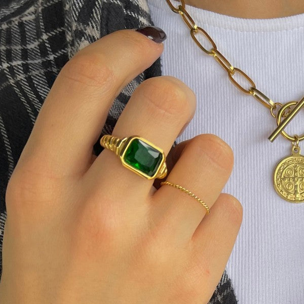 The Emerald Gem Ring