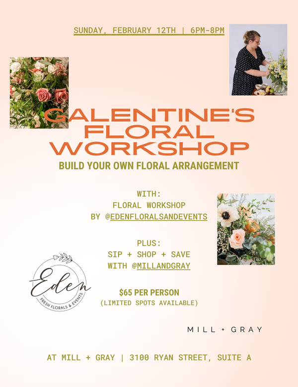 Galentine's Floral Workshop