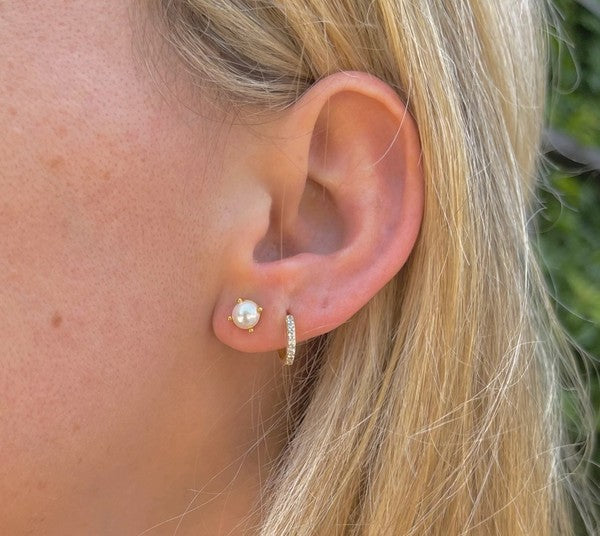 The Pearl Stud Earrings